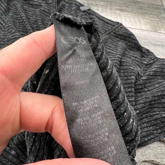 ASOS longline distressed stripe tee shirt - Picture 5 of 8